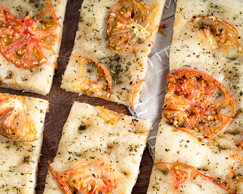 Easy Herb Focaccia From Pizza Dough