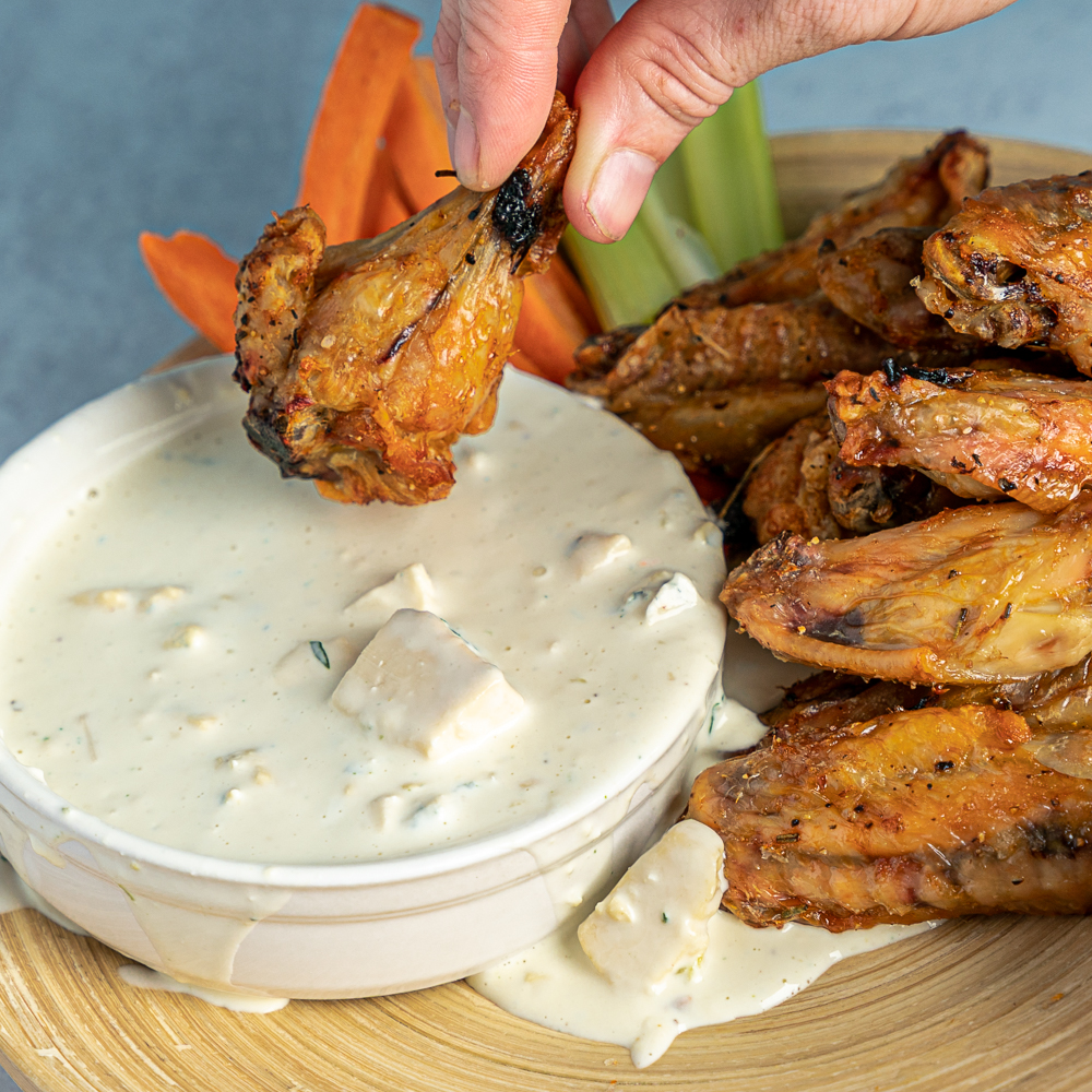 Simple Tarragon Blue Cheese Dressing Recipe The Addy Bean