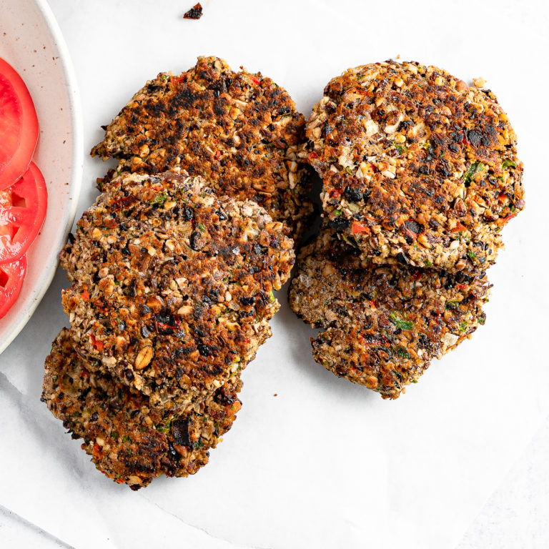 Wild Rice and Black Bean Burger Recipe The Addy Bean