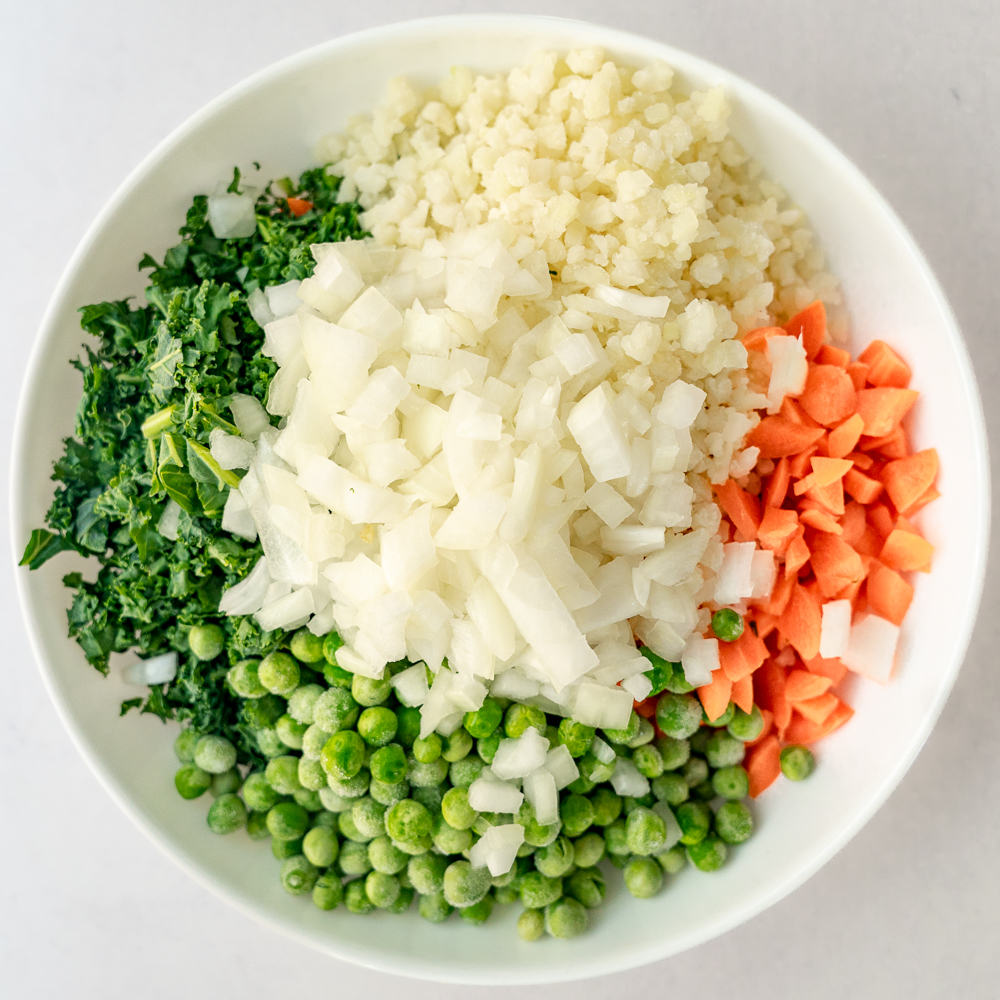 Healthy and Veggie Packed Fried Rice Recipe (No Egg!) | The Addy Bean