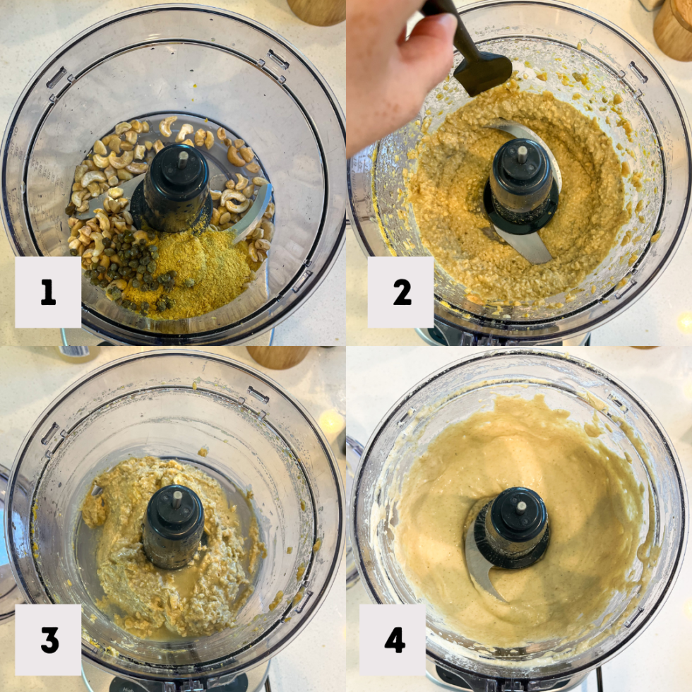 Healthy Cashew Caesar Dressing (No Mayo!) The Addy Bean