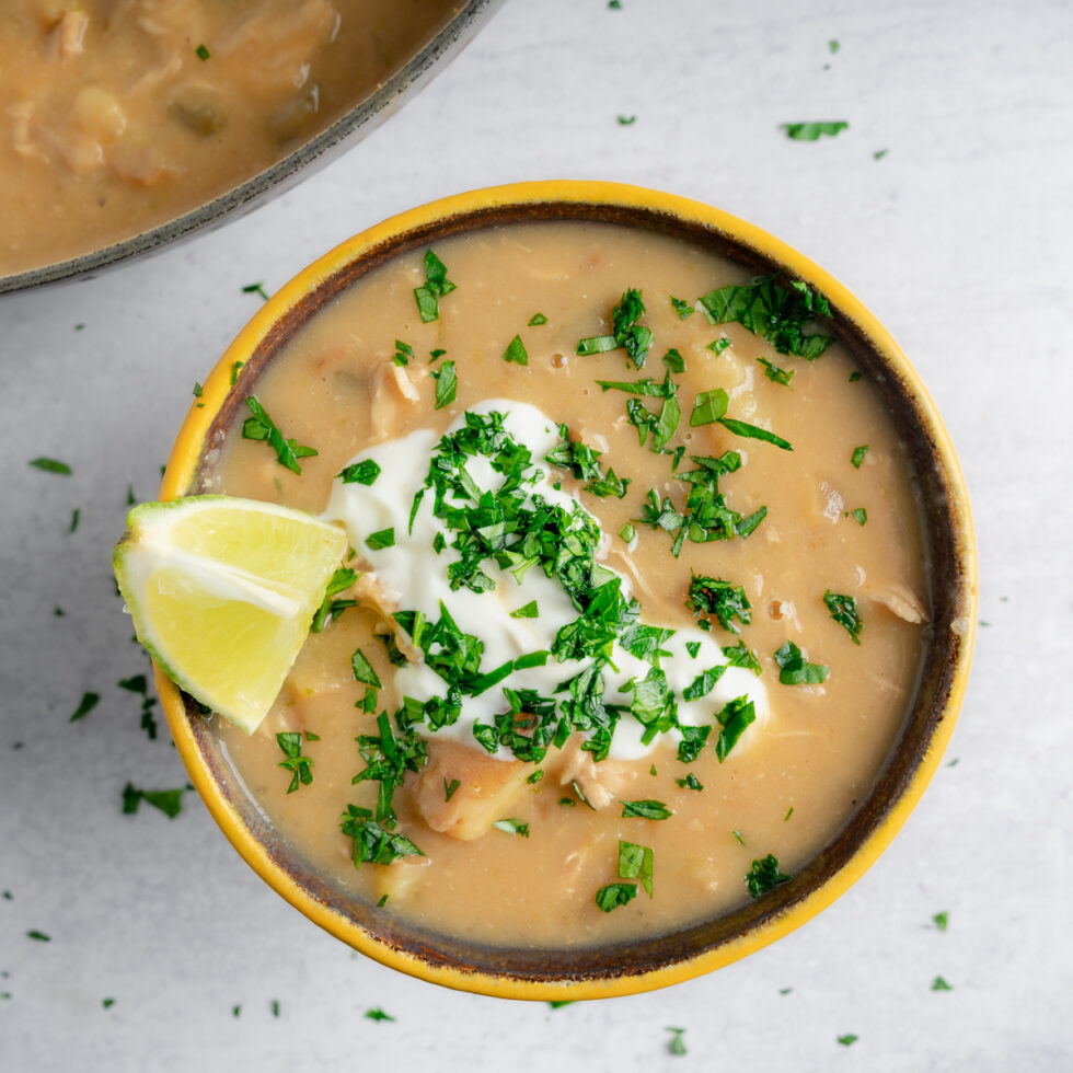 Homemade Coconut Lime Chicken Chowder