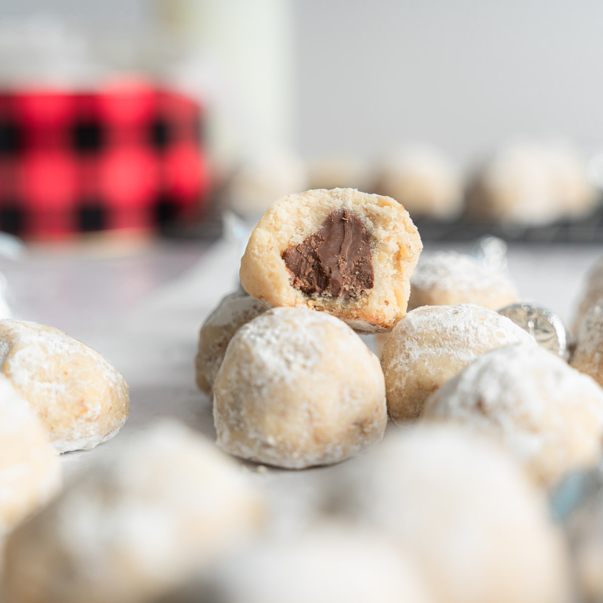The Best Homemade Walnut Snowball Cookies The Addy Bean