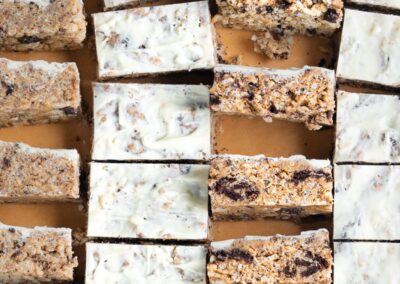No Bake Homemade Cookies and Cream Protein Bars Recipe