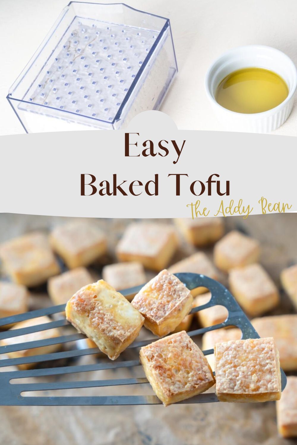 Easy Baked Tofu | The Addy Bean