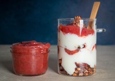 Rhubarb Breakfast Parfait Recipe: An Easy Breakfast Recipe