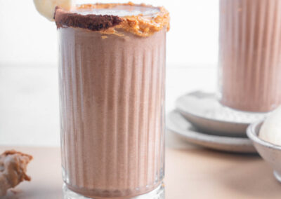 Healthy Peanut Butter Cup Tropical Smoothie Cafe Copycat