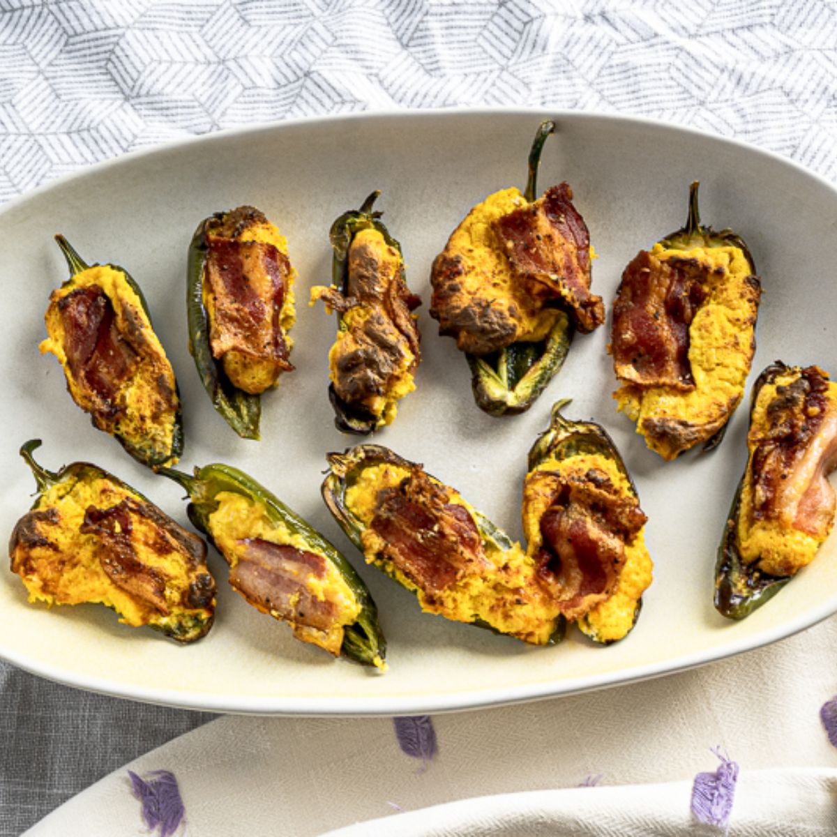 Healthy Bacon Wrapped Jalapeno Poppers Air Fryer The Addy Bean